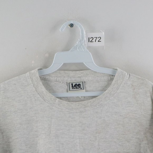 Vintage Streetwear Blank Short Sleeve Shirt Gray - Picture 2 of 8